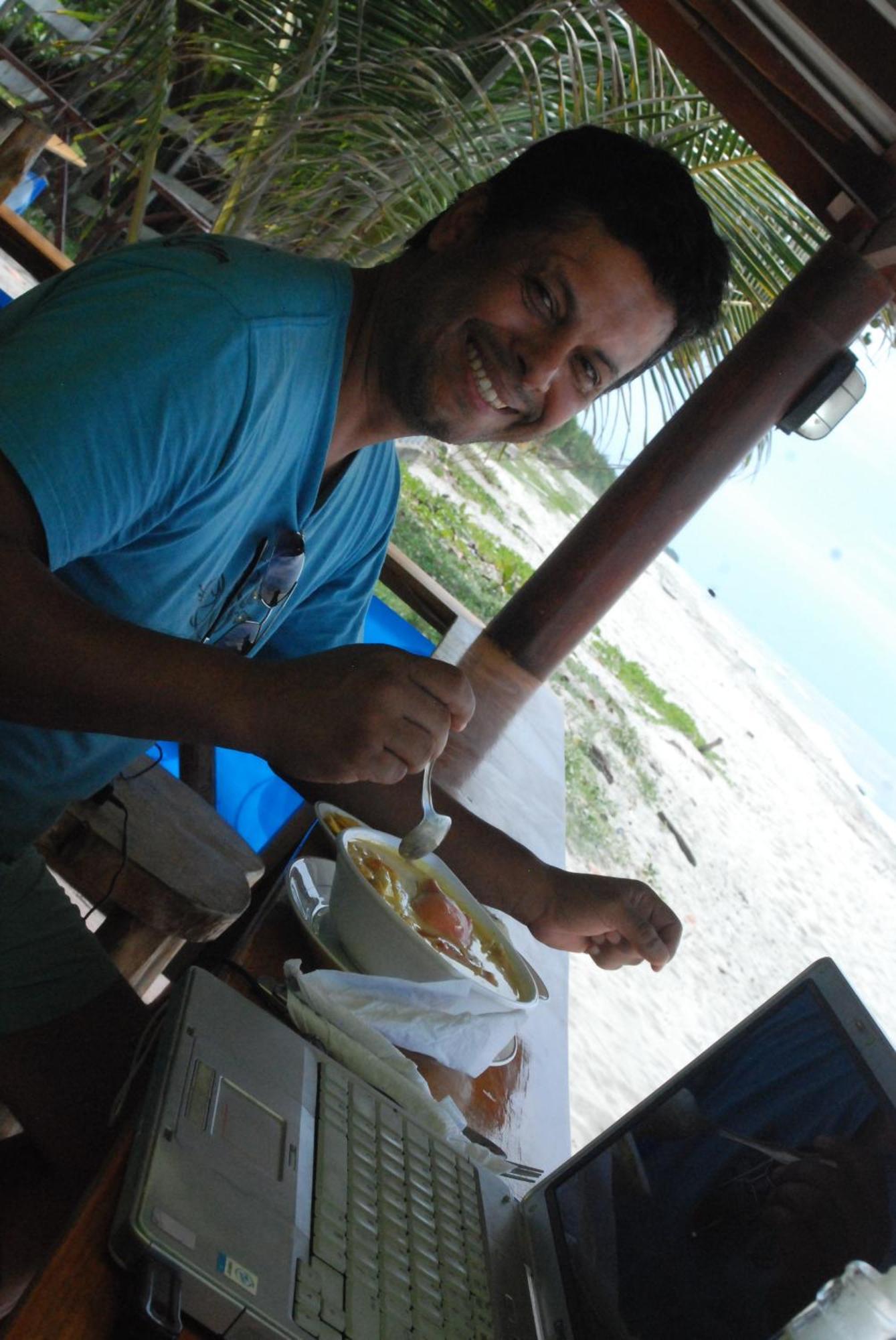 La Delphina Bed&Breakfast Bar&Grill La Ceiba Exterior foto
