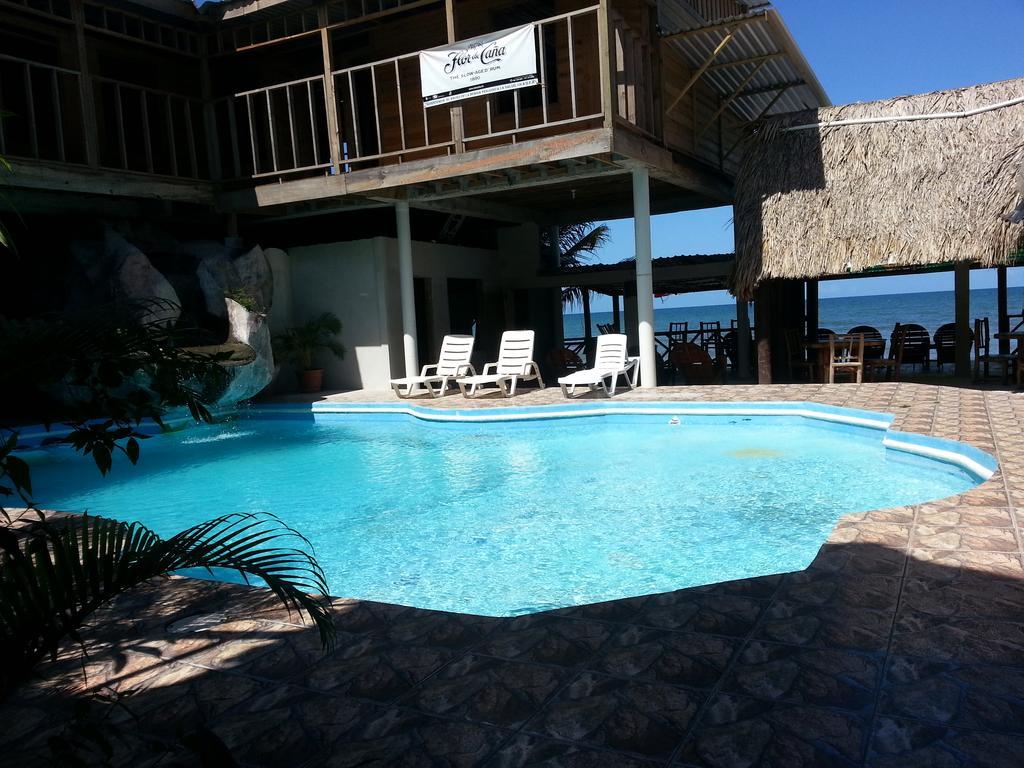 La Delphina Bed&Breakfast Bar&Grill La Ceiba Habitación foto
